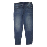 TRUE RELIGION Womens Jeans Blue Regular Skinny Denim Medium W34 L30 Stylish