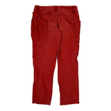 Patagonia Cargo Trousers - 30W UK 8 Red Cotton