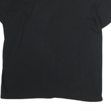 NIKE Mens Black Onward Graphic T-Shirt L Short Sleeve Crew Neck Cotton