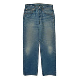 501 Levis Jeans - 31W 29L Blue Cotton