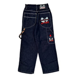 Wu Tag Graphic Carpenter Jeans - 25W 29L Dark Wash Cotton