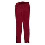 True Religion Skinny Jeans - 24W US 0 Red Cotton