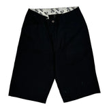 Unbranded Chino Shorts - 34W 13L Black Polyester Blend