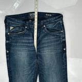 Salvage Slim Jeans - 34W 32L Dark Wash Cotton