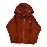 Age 4 Patagonia Hoodie - XS Orange Polyester