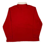 Polo By Ralph Lauren Rugby Shirt - XL Red Cotton