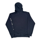 Carhartt Spellout Hoodie - Large Navy Cotton