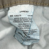 Wrangler Cargo Trousers - 32W 30L Khaki Cotton