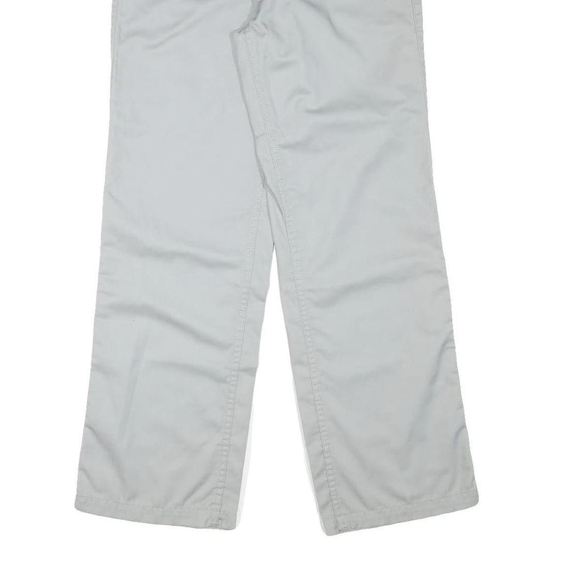 TEDDYS Mens Cotton Blend Regular Fit Beige Trousers W29 L31 Casual Zip Closure