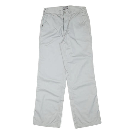 TEDDYS Mens Cotton Blend Regular Fit Beige Trousers W29 L31 Casual Zip Closure