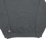 CHAMPION Mens Grey Washington Crew Neck L Sweatshirt Cotton Blend Athletic