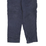 CARHARTT Mens Regular Fit Navy Blue Cotton Blend Regular Leg Denim Jeans W40 L30