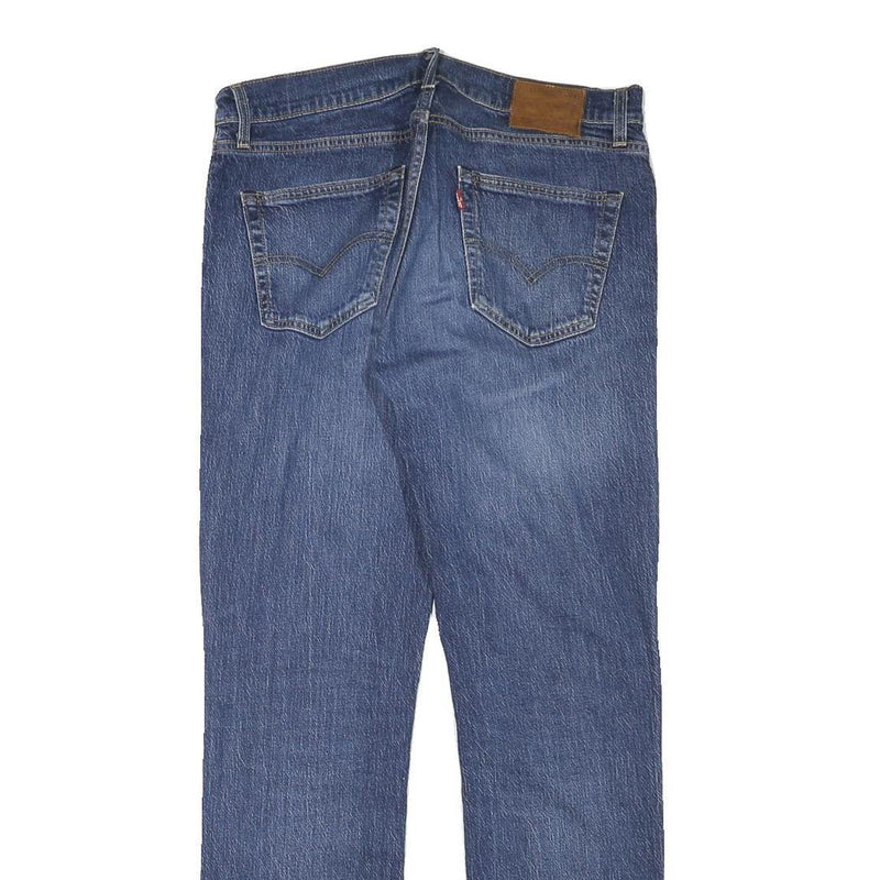 LEVI'S Mens Jeans Blue Regular Straight Denim Medium W32 L30 Classic Zip Cotton