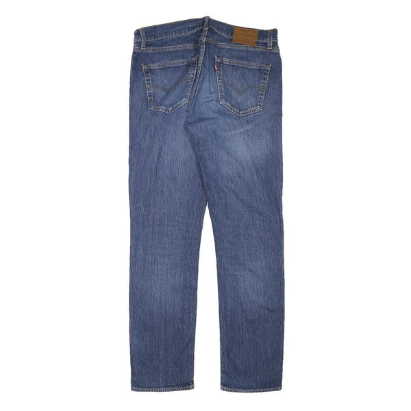LEVI'S Mens Jeans Blue Regular Straight Denim Medium W32 L30 Classic Zip Cotton