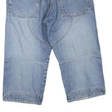 G-STAR Mens Denim Blue Casual Shorts M W32 Cotton Blend Relaxed Fit