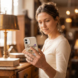 Seashell Pancake Time iPhone 15 Pro Case - Lifestyle photo showing phone case in use