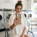 Seashell Toasted iPhone 15 Pro Case - Lifestyle photo showing phone case in use