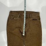 Polo By Ralph Lauren Jeans - 33W 30L Brown Cotton
