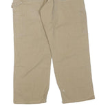 CARHARTT Mens Cotton Blend Beige Regular Straight Leg Trousers W32 L26 Casual