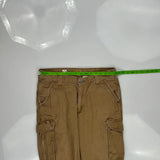 Carhartt Double Knee Cargo Pants - 34W 30L Brown Cotton