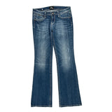 Unbranded Boot Cut Jeans - 30W UK 8 Blue Cotton