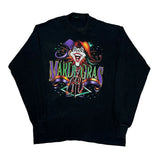 Tees Unlimited Single Stitch Long Sleeve T-Shirt - Large Black Cotton