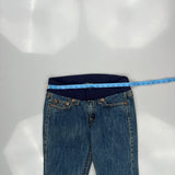 True Religion Boot Cut Jeans - 32W US 6 Blue Cotton