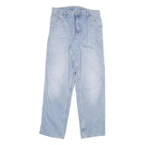 CARHARTT Mens Regular Fit Light Blue Denim Jeans W30 L32 Casual Workwear