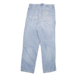 CARHARTT Mens Regular Fit Light Blue Denim Jeans W30 L32 Casual Workwear