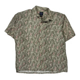 North 44 Hawaiian Shirt - Medium Pink Viscose