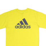 ADIDAS Mens Yellow Maize Rage Graphic T-Shirt M Crew Neck Short Sleeve Cotton