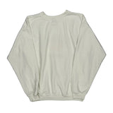 London Hard Rock Cafe Graphic Sweatshirt - Medium White Cotton Blend