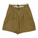 Cord Polo By Ralph Lauren Shorts - 25W UK 8 Brown Cotton