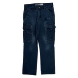Carhartt Cargo Trousers - 30W 30L Blue Cotton