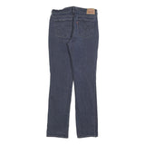 LEVI'S Womens 505 Regular Fit Straight Leg Denim Dark W29 L32 Zip Cotton Blend