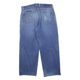 DOORS DENIM Mens Jeans Blue Relaxed Straight Denim Medium W34 L27 Casual Zip