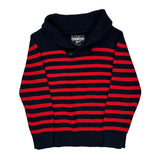 Age 5 Oshkosh Striped Sweater - XS Navy Cotton