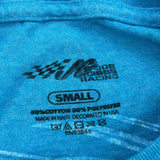 Martin Truek Joe Gibbs Racing Graphic T-Shirt - Small Blue Cotton Blend