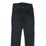 CALVIN KLEIN JEANS Womens Black Slim Skinny Denim W28 L31 Stylish Zip Fastening