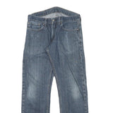 LEVI'S Mens Regular Fit Blue Denim Medium Wash Jeans W30 L30 Classic Zip Pocket