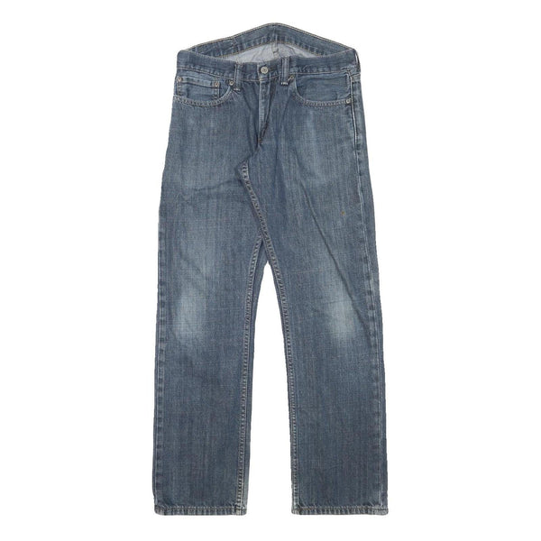 LEVI'S Mens Regular Fit Blue Denim Medium Wash Jeans W30 L30 Classic Zip Pocket