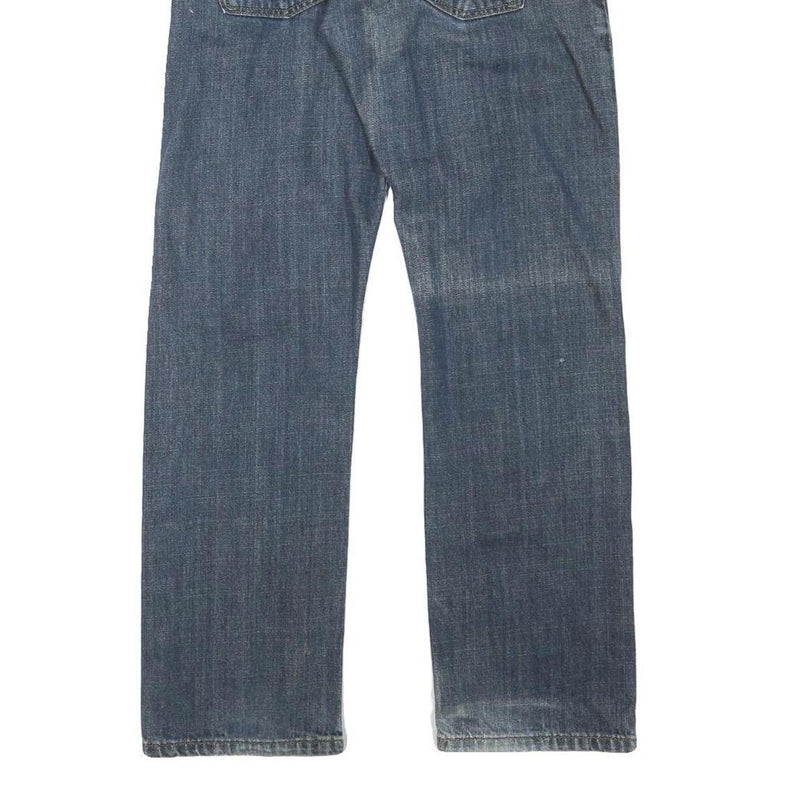 LEVI'S Mens Regular Fit Blue Denim Medium Wash Jeans W30 L30 Classic Zip Pocket