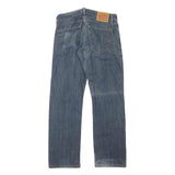 LEVI'S Mens Regular Fit Blue Denim Medium Wash Jeans W30 L30 Classic Zip Pocket
