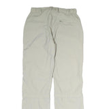 TREVOLUTION Mens Cotton Blend Regular Beige Trousers W28 L31 Zip Pocket Casual