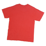 GILDAN Mens Red Cardinals Louisville Graphic T-Shirt M Short Sleeve Crew Neck