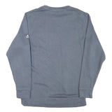 ADIDAS Mens Blue Crew Neck L Warren Swimming And Diving Sweatshirt