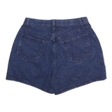 Womens Blue Cotton Denim Casual Shorts L W28 Summer Wear