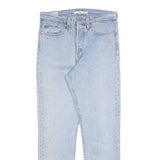 LEVI'S Womens Jeans Blue Slim Skinny Denim Light W27 L27 Button Cotton Blend