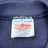 Bootleg 90S Blank Hanes Sweatshirt - 2XL Navy Cotton Blend