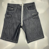 Mw6 Denim Shorts - 36W 11L Dark Wash Cotton Blend